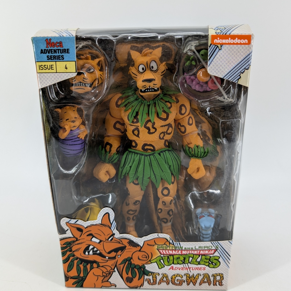 NECA Teenage Mutant Ninja Turtles Jagwar Action Figure Adventure Series Issue 4